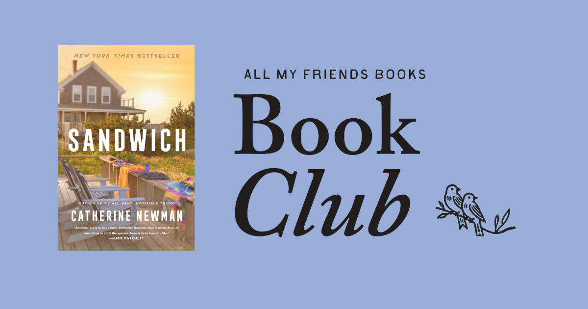 July Book Club: Sandwich by Catherine Newman